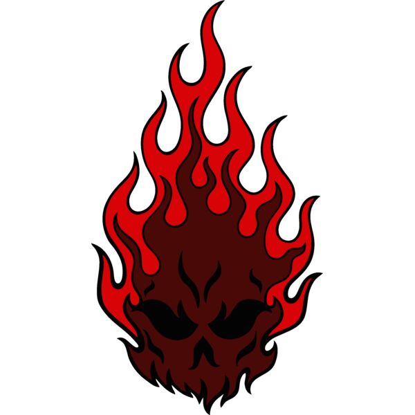 flaming skull 05 Thumbnail