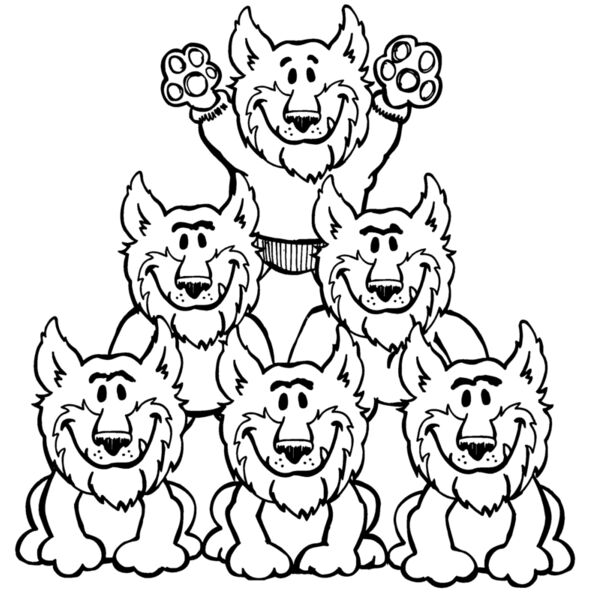 wolf pyramid Thumbnail