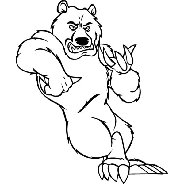 bear leaning Thumbnail