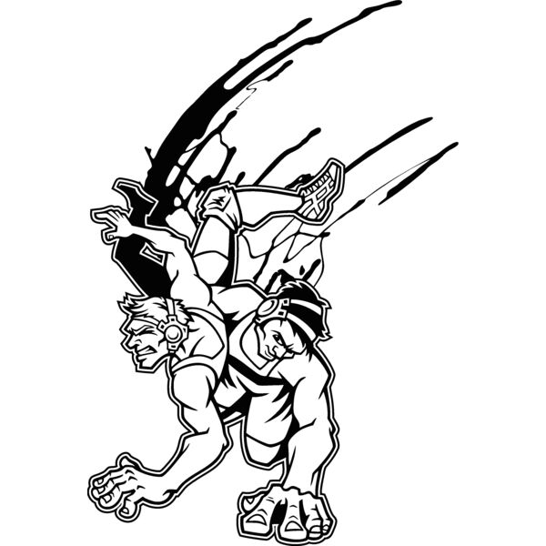 wrestle03v4bw Thumbnail