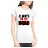 Junior Fit Cotton Boyfriend T-Shirt Thumbnail