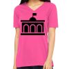 Missy's Relaxed Jersey Short-Sleeve V-Neck T-Shirt Thumbnail