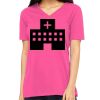 Missy's Relaxed Jersey Short-Sleeve V-Neck T-Shirt Thumbnail