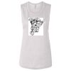 Ladies' Bella Flowy Scoop Muscle Tank Thumbnail