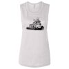 Ladies' Bella Flowy Scoop Muscle Tank Thumbnail