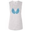 Ladies' Bella Flowy Scoop Muscle Tank Thumbnail