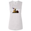 Ladies' Bella Flowy Scoop Muscle Tank Thumbnail