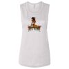 Ladies' Bella Flowy Scoop Muscle Tank Thumbnail