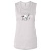 Ladies' Bella Flowy Scoop Muscle Tank Thumbnail