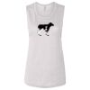 Ladies' Bella Flowy Scoop Muscle Tank Thumbnail