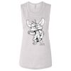 Ladies' Bella Flowy Scoop Muscle Tank Thumbnail