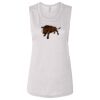 Ladies' Bella Flowy Scoop Muscle Tank Thumbnail