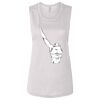 Ladies' Bella Flowy Scoop Muscle Tank Thumbnail