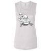 Ladies' Bella Flowy Scoop Muscle Tank Thumbnail