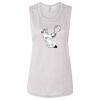 Ladies' Bella Flowy Scoop Muscle Tank Thumbnail