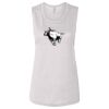 Ladies' Bella Flowy Scoop Muscle Tank Thumbnail