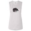 Ladies' Bella Flowy Scoop Muscle Tank Thumbnail