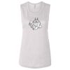 Ladies' Bella Flowy Scoop Muscle Tank Thumbnail