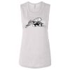 Ladies' Bella Flowy Scoop Muscle Tank Thumbnail
