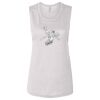 Ladies' Bella Flowy Scoop Muscle Tank Thumbnail