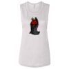Ladies' Bella Flowy Scoop Muscle Tank Thumbnail