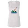 Ladies' Bella Flowy Scoop Muscle Tank Thumbnail