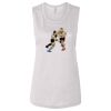 Ladies' Bella Flowy Scoop Muscle Tank Thumbnail