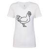 Next Level The Ideal V T-Shirt Thumbnail